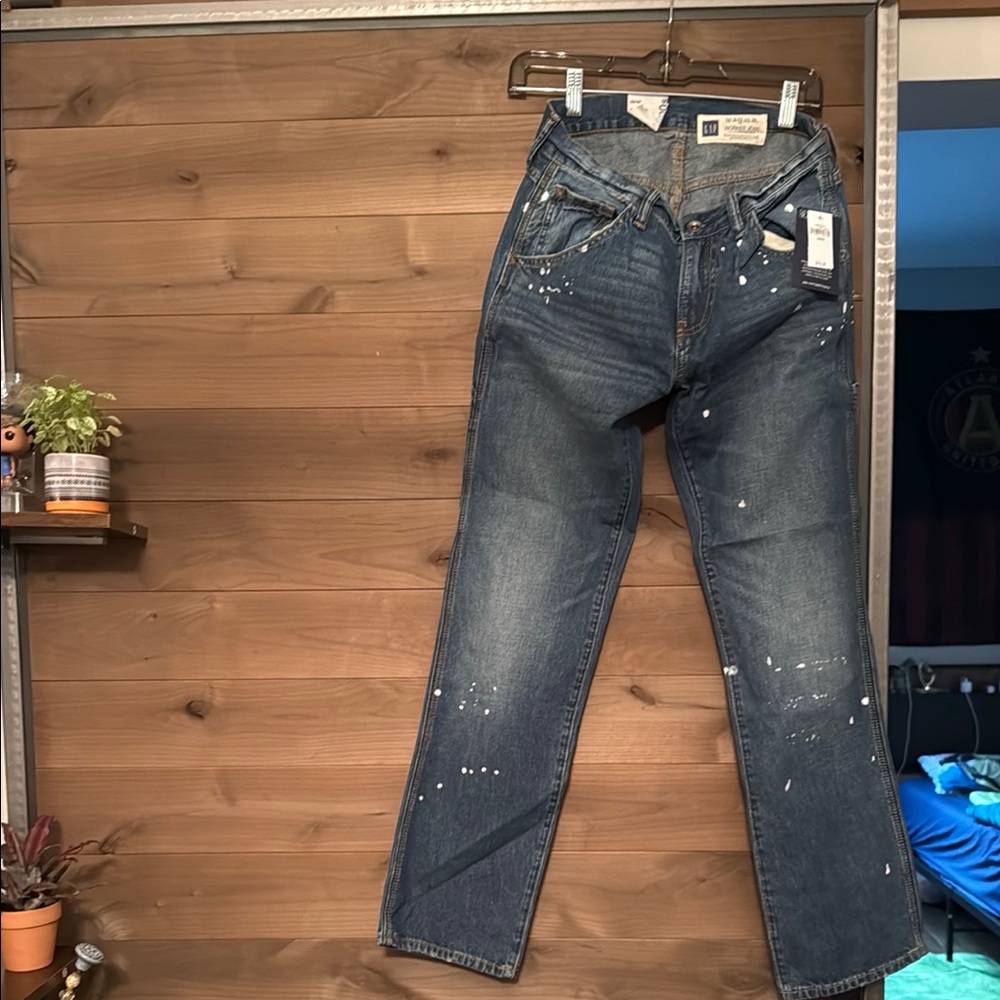GAP Men's Relaxed Fit Jeans - Dark Blue